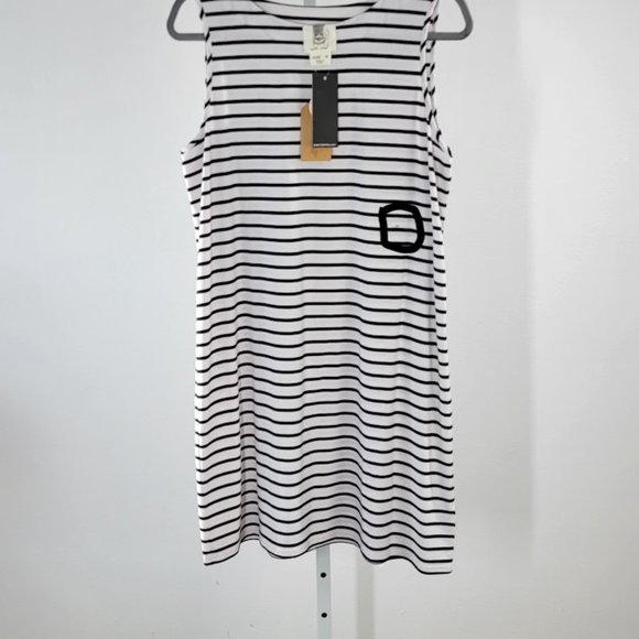 ANTHROPOLOGIE LILIS CLOSET striped sleeveless shift dress Sz M NEW - Picture 8 of 9